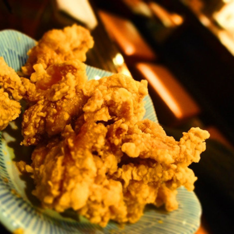 鶏の唐揚げガーリック 　小(ます家 芝大門店)