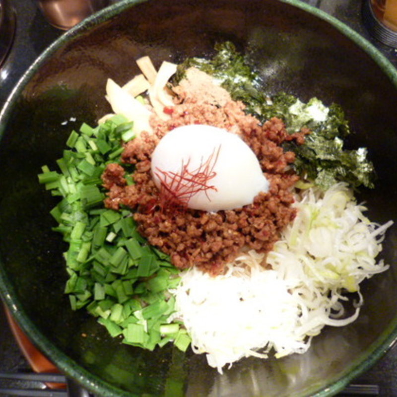 温卵台湾まぜそば（中200g）(まぜそばしるし)