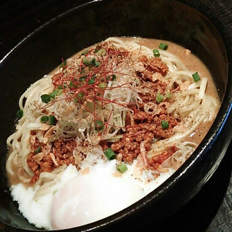 坦々まぜそば温玉(まぜそば 一心不乱 )