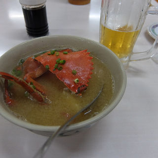 蟹の味噌汁(道頓堀 )