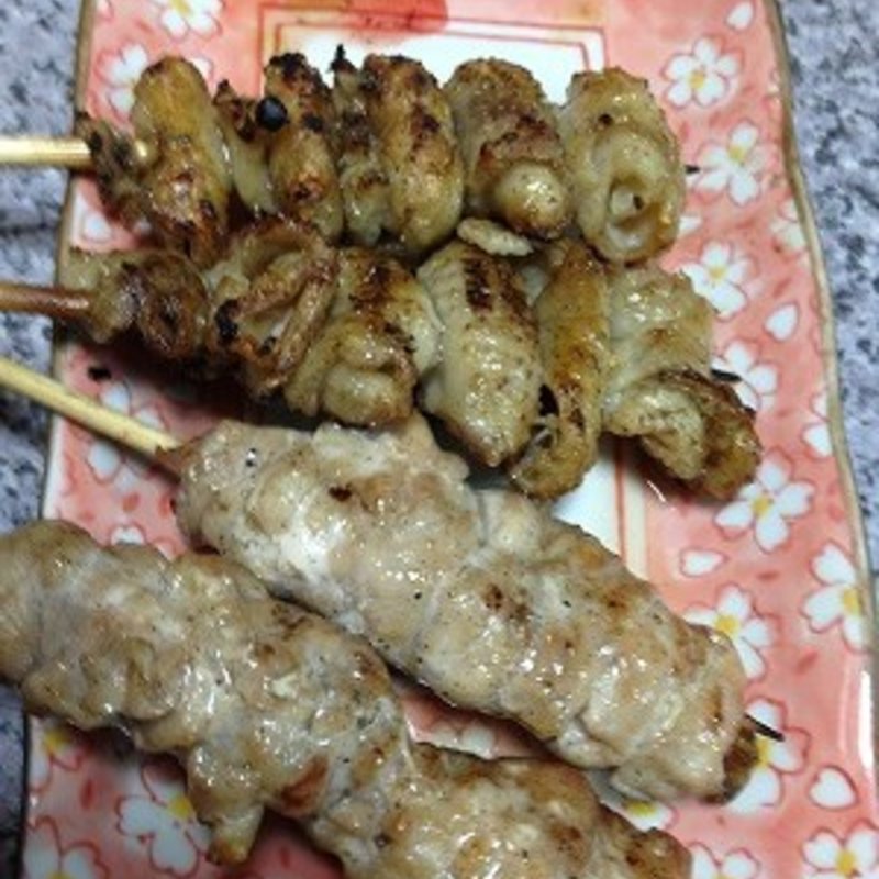 焼き鳥セット(京橋 立ち呑み串かつ 酒房まつい)