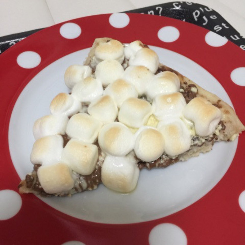 チョコレートチャンクピザ　1カット(マックスブレナーチョコレートバー　東京ソラマチ店)