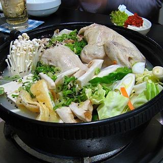 サムゲタン(マッポム韓国鍋料理 )
