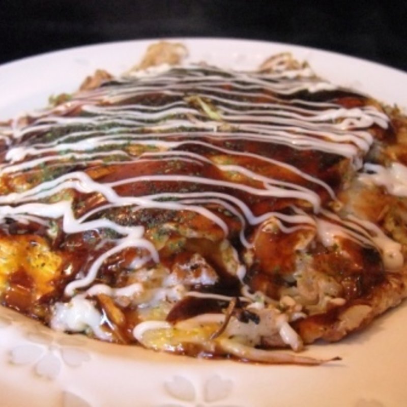 尾道焼・砂ズリ豚玉(ままかり家Ⅱ )