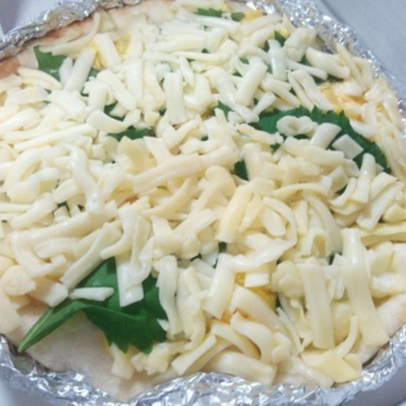 しそ沢庵ピザ(ピッツァ マミーサ)