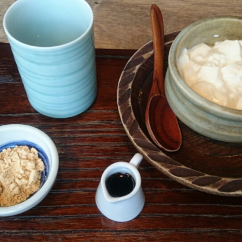 豆乳プリン(Mamezo & Cafe 中之島店)