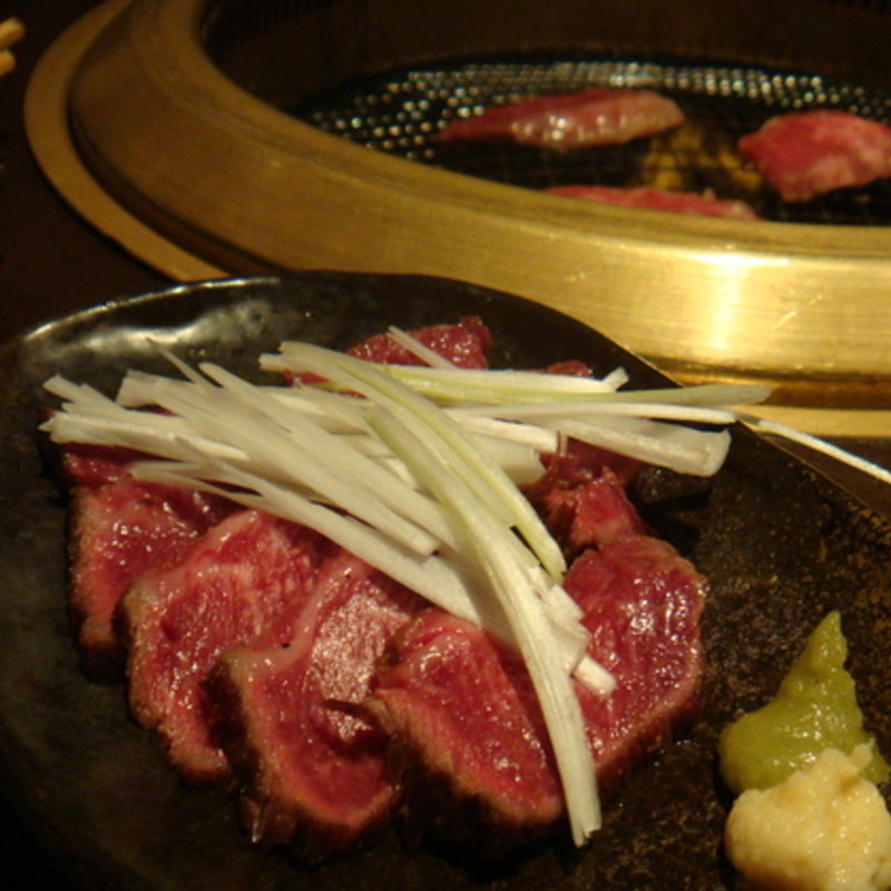 牛のタタキ(まめ牛 稲毛海岸店)