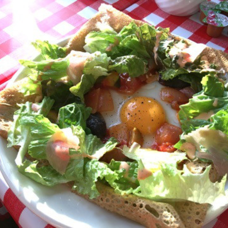 ラタトゥイユのサラダ風のガレット(マヤカフェ （MAYA CAFE）)