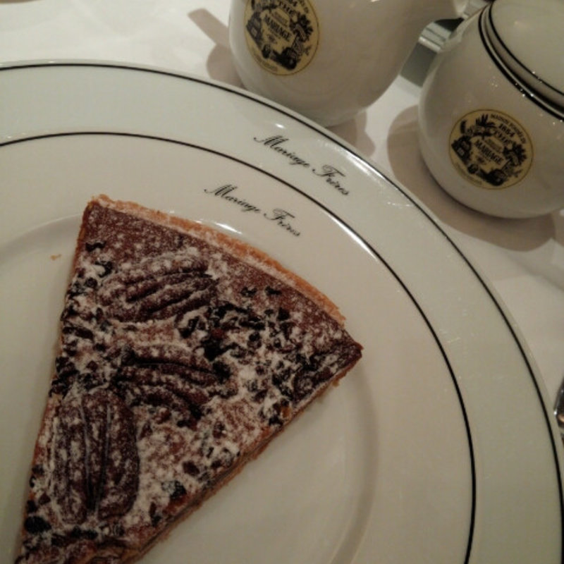 栗とピーカンナッツのタルト(マリアージュフレール 銀座本店 )