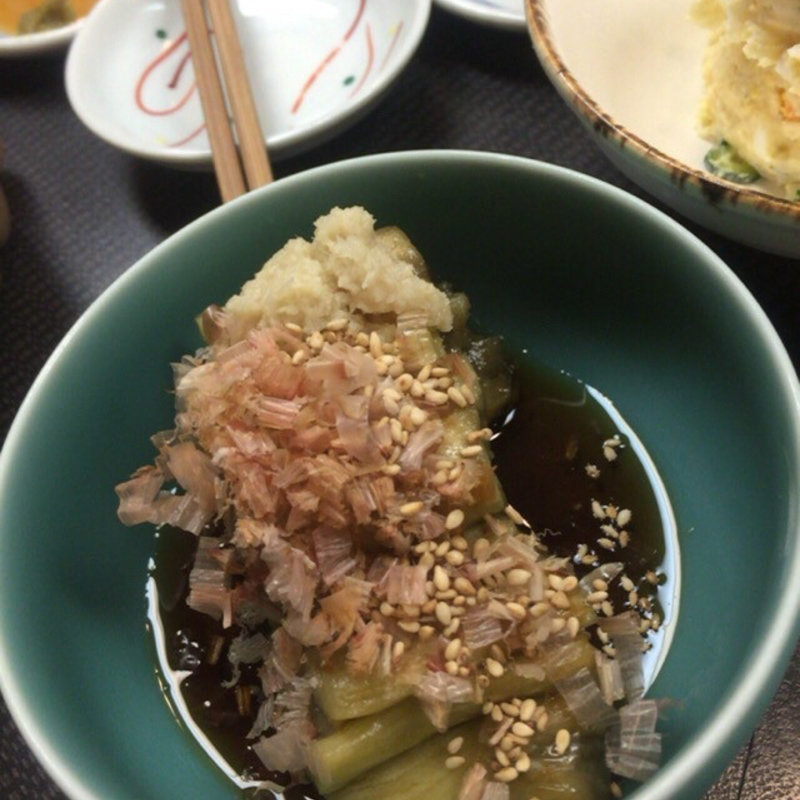 焼きナス(まるさん餃子)