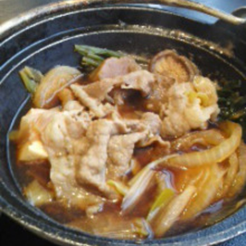 上すき焼き定食(まるはち)