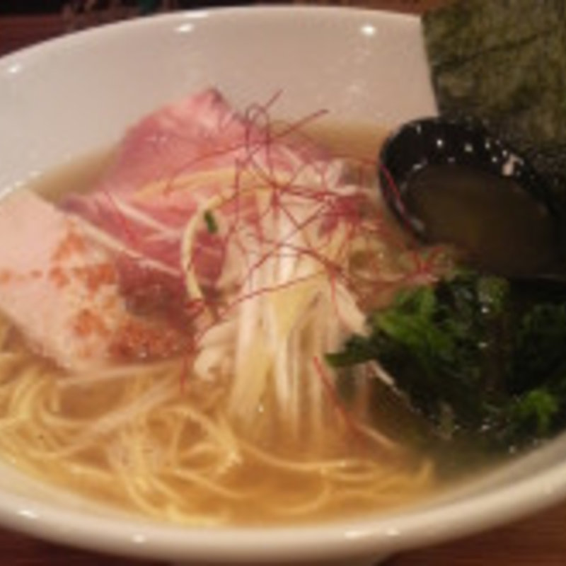 純鶏ホタテ塩らーめん(六代目らーめん処 まるは極 西船橋店)