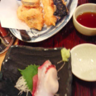 天ぷら定食(まるは食堂 チカマチラウンジ店)
