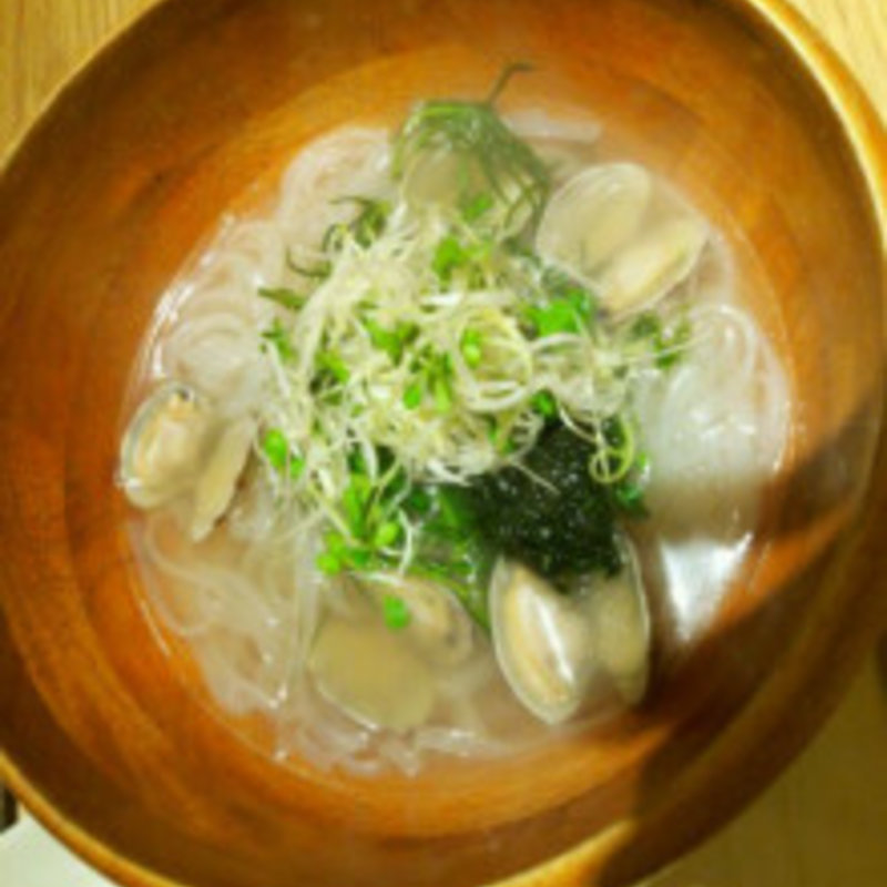 あさりと生海苔のライスヌードル(マルモキッチン 京都ポルタ店 )