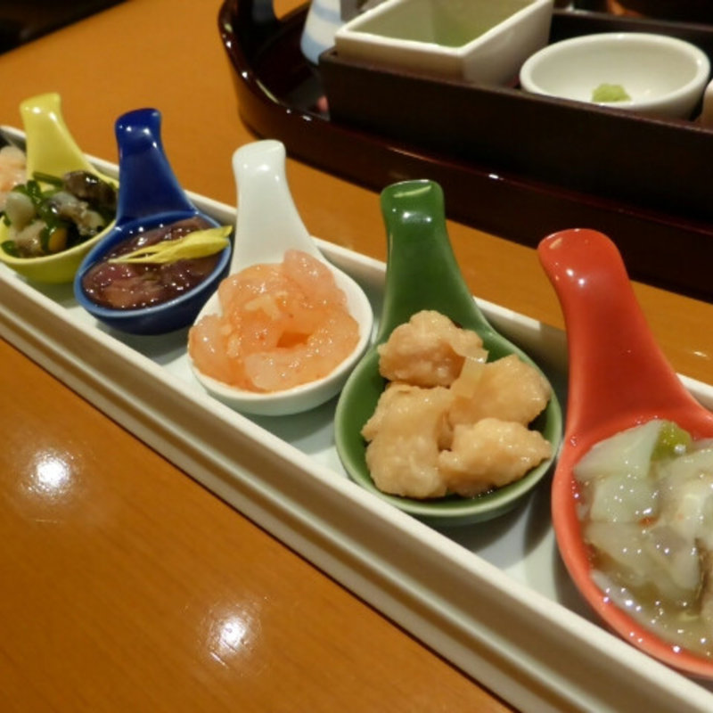 六種盛りのつまみ(まるや本店 名駅店 （○や）)