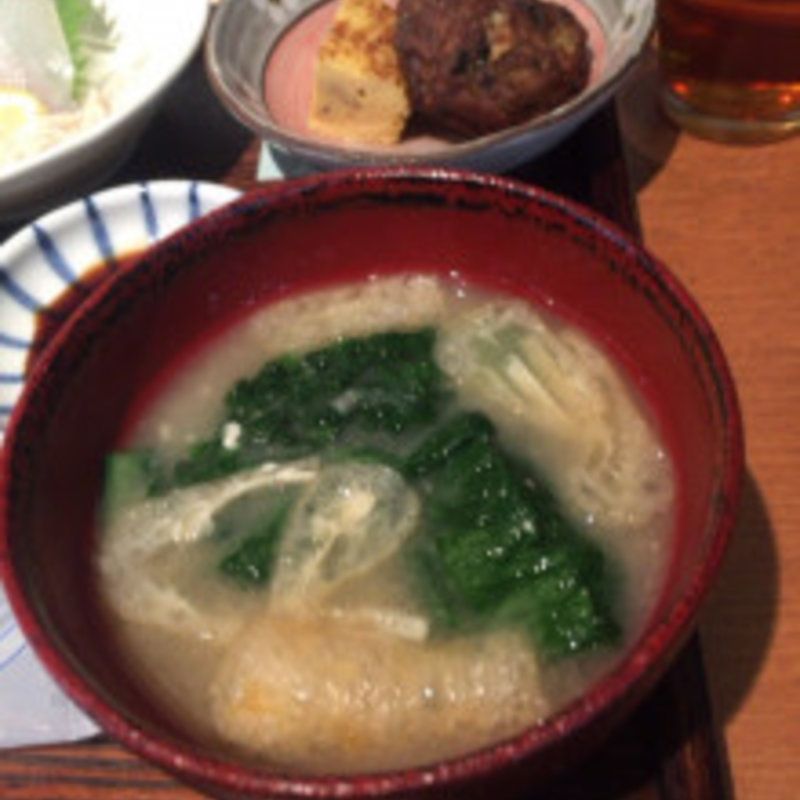 お味噌汁(マルワ食堂)