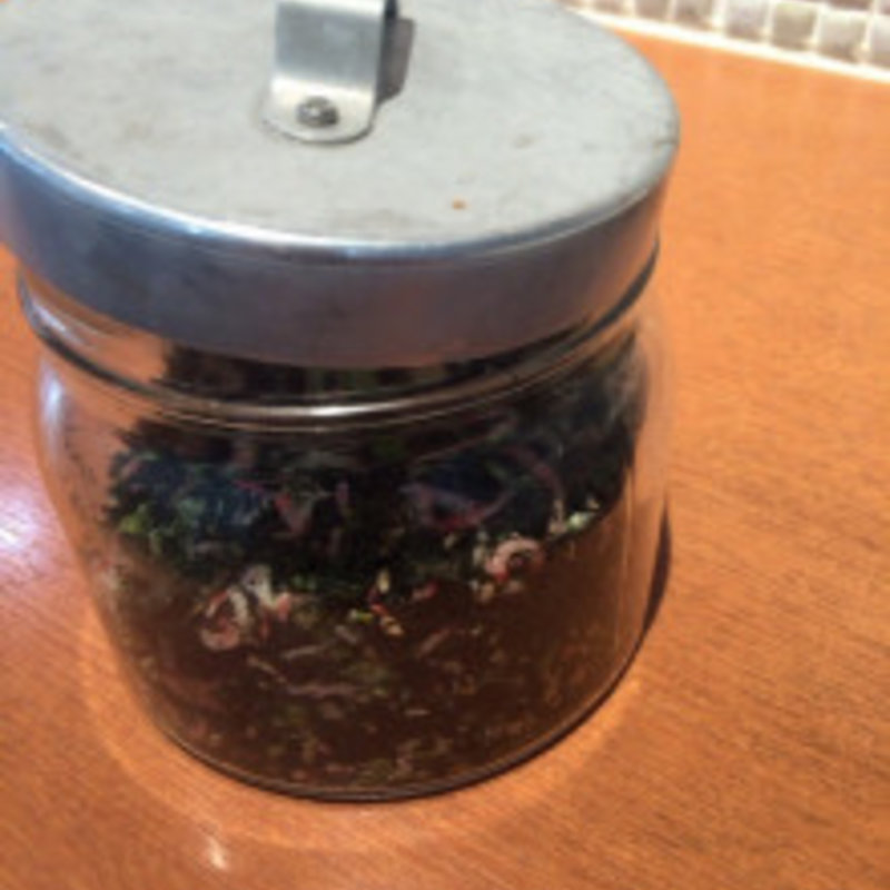 自家製のふりかけ(マルワ食堂)