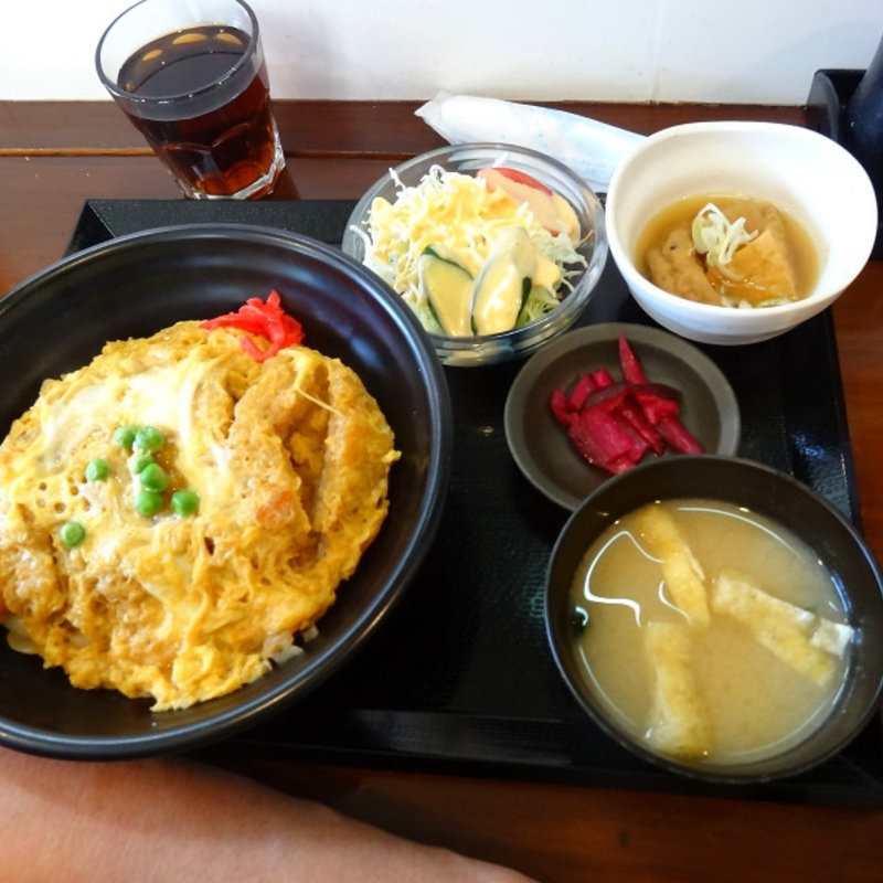 カツ丼セット(まる太食堂)