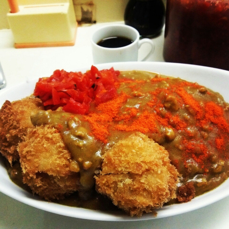 シュウマイカレー(炭火焼きホルモン まんてん 中目黒店)