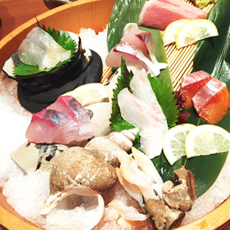 お造りの盛り合わせ(まんぼう 北巽店 )