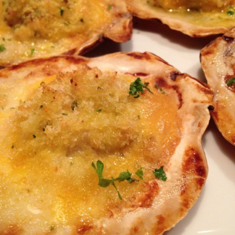 ホタテのパン粉香草焼き(マンマ・ブッファラ （Mamma Bufala）)