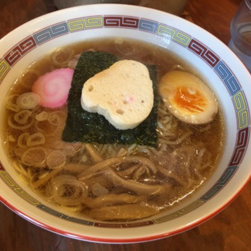 昔らーめん（醤油）(みかん)