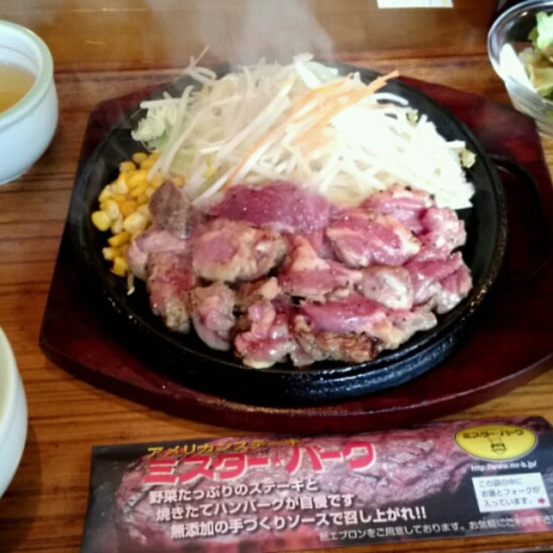 わらかラムの健康ステーキ200g(ミスターバーク 姫路飾磨西店)