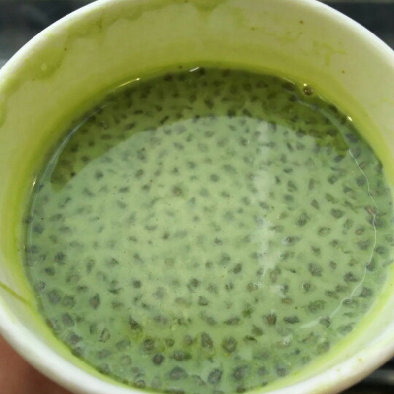 抹茶きなこチアシード豆乳(ミスタービーン 渋谷店)