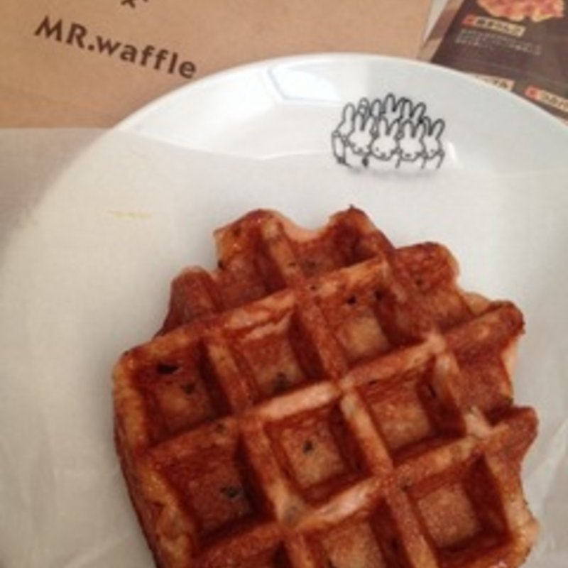 さくらワッフル(ミスターワッフル ルミネ新宿店 （MR.waffle）)
