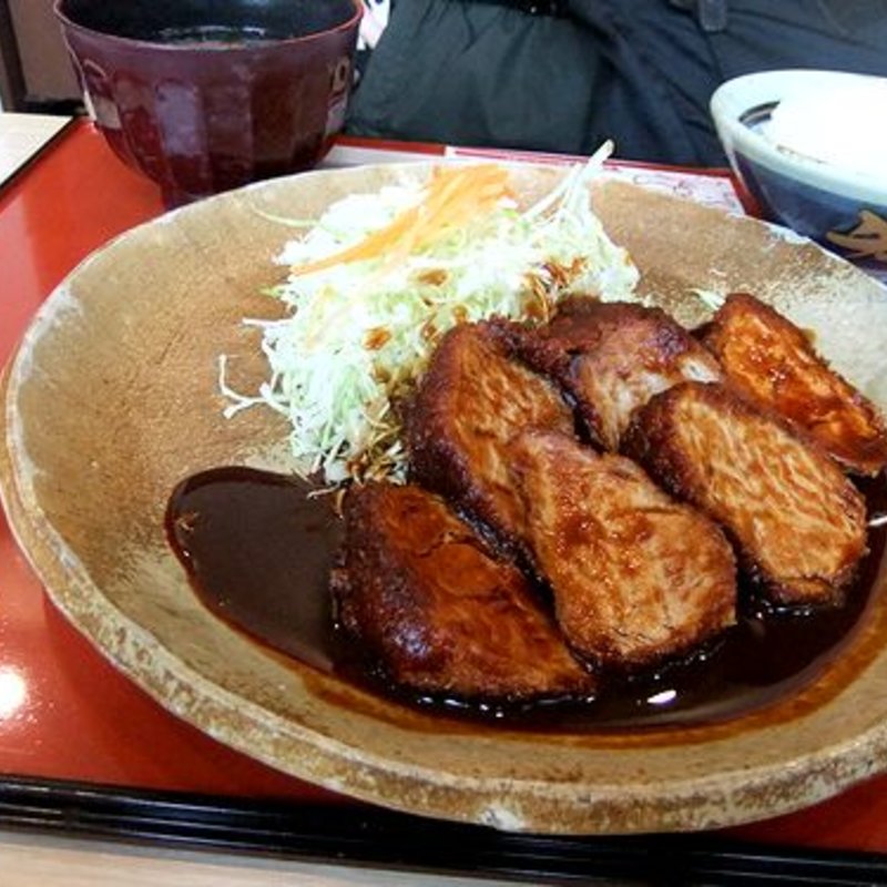 ひれとんかつ定食(みそかつ 矢場とん 福岡JR博多シティ店)