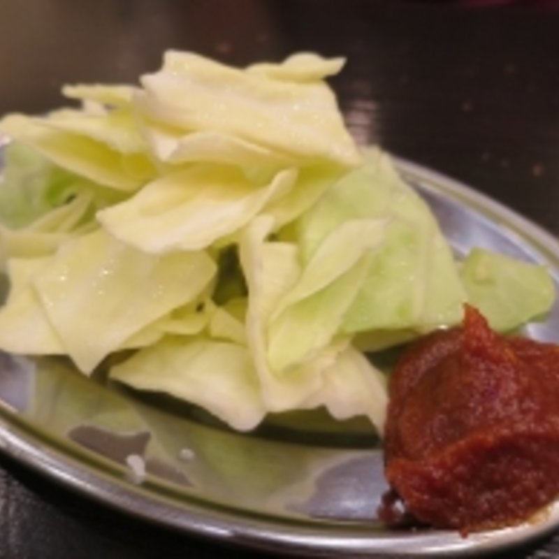 生キャベツ(みそ吟 三宮センタープラザ店)