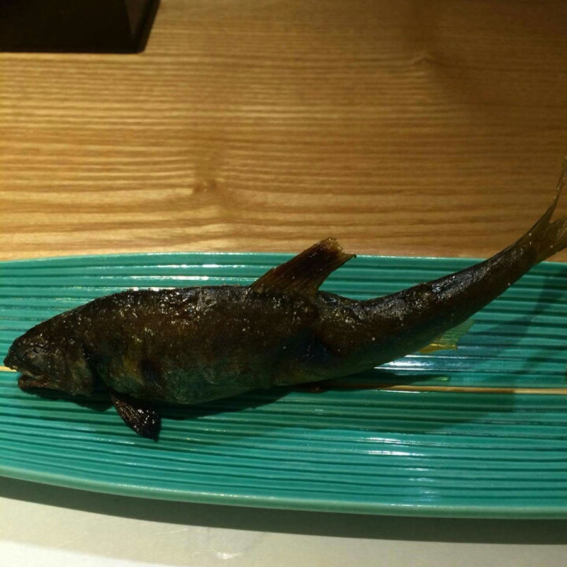 鮎の塩焼き(みつや)