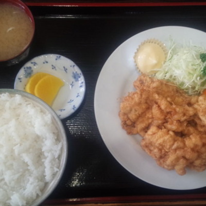 からあげ定食(みなと食堂 )