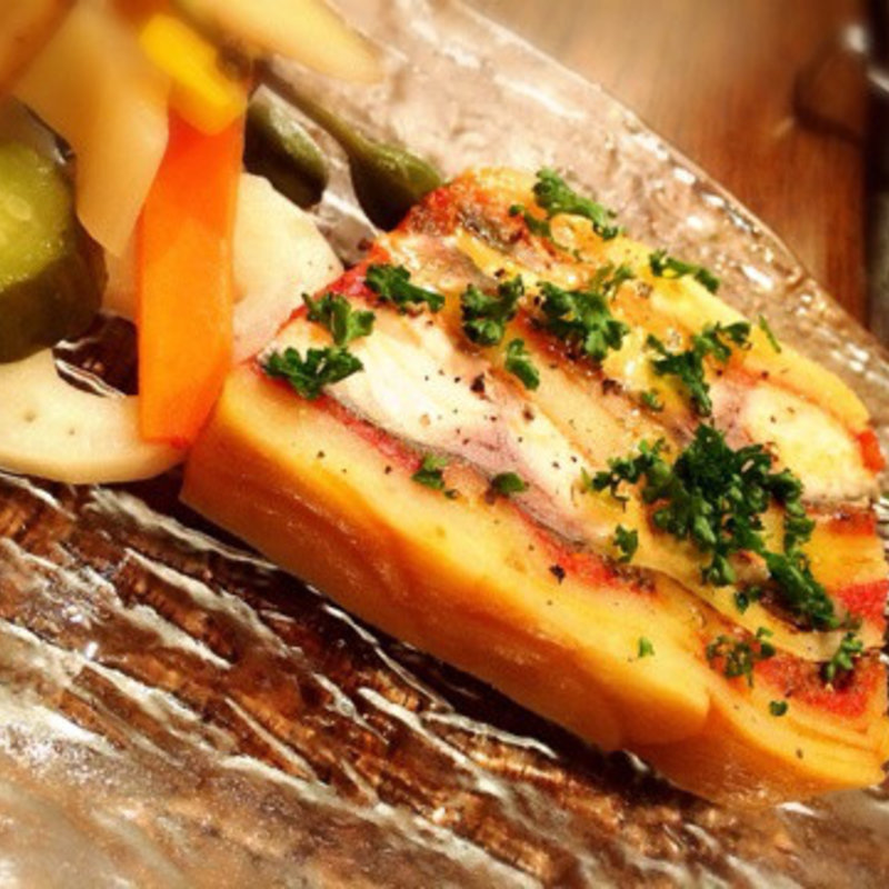 イワシとジャガイモのテリーヌ(スペインレストラン ミネバル 渋谷)