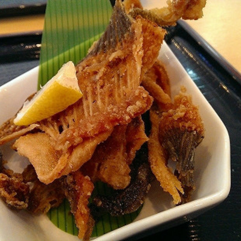 ヒラメの骨せんべい(みのり家)