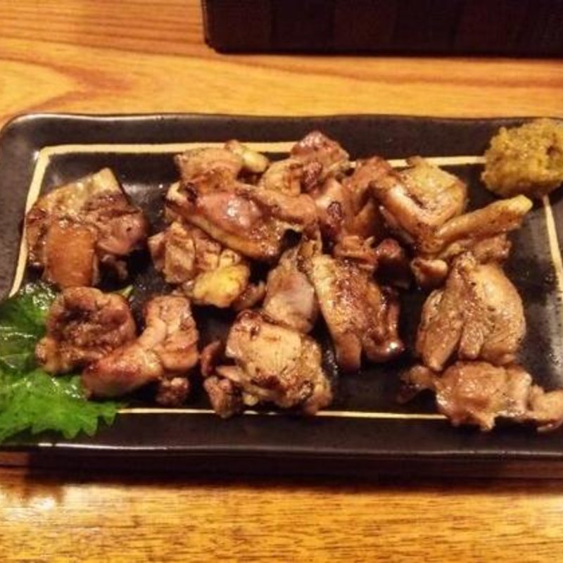 赤どりの炭火焼き(みやこんじょ)