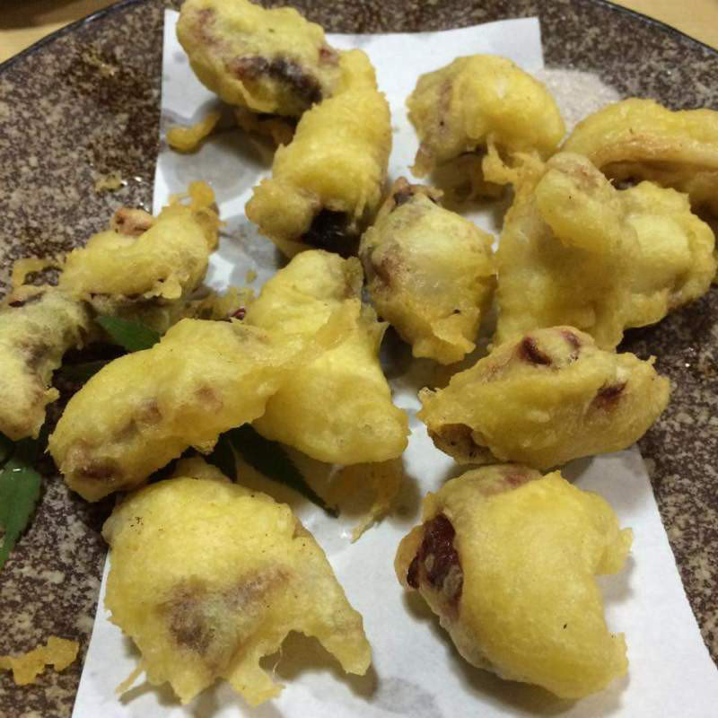 タコの天ぷら(みやさん )