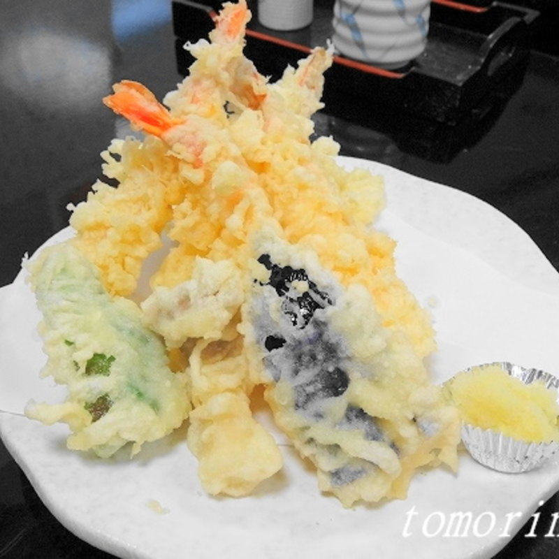 天婦羅の盛り合せ(みやま )