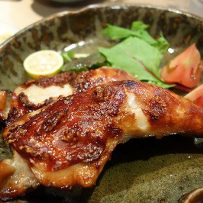 香醤油の鶏もも焼(みゆき乃)