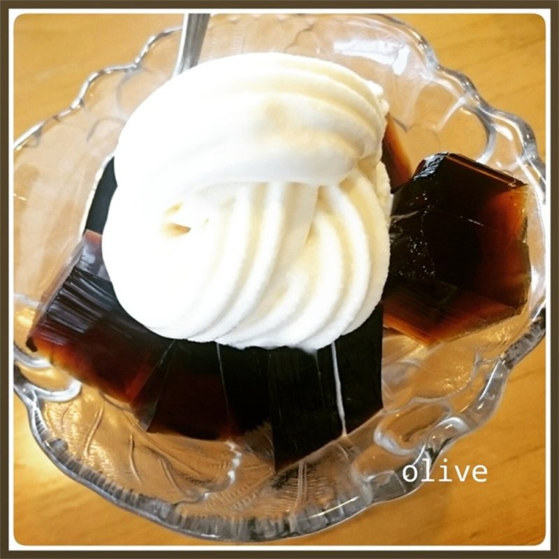 コーヒーゼリー(ミレット)