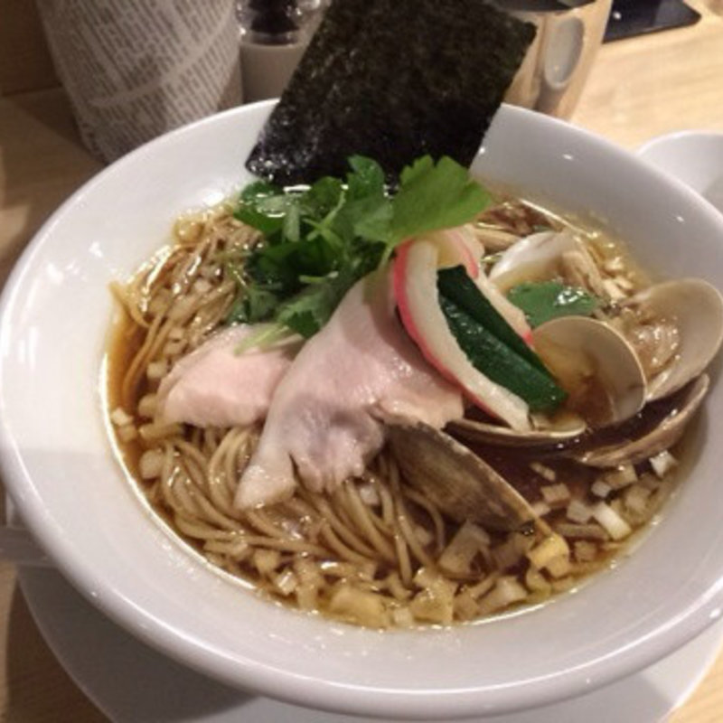トリプルSOBA(むぎとオリーブ マーチエキュート神田万世橋店)