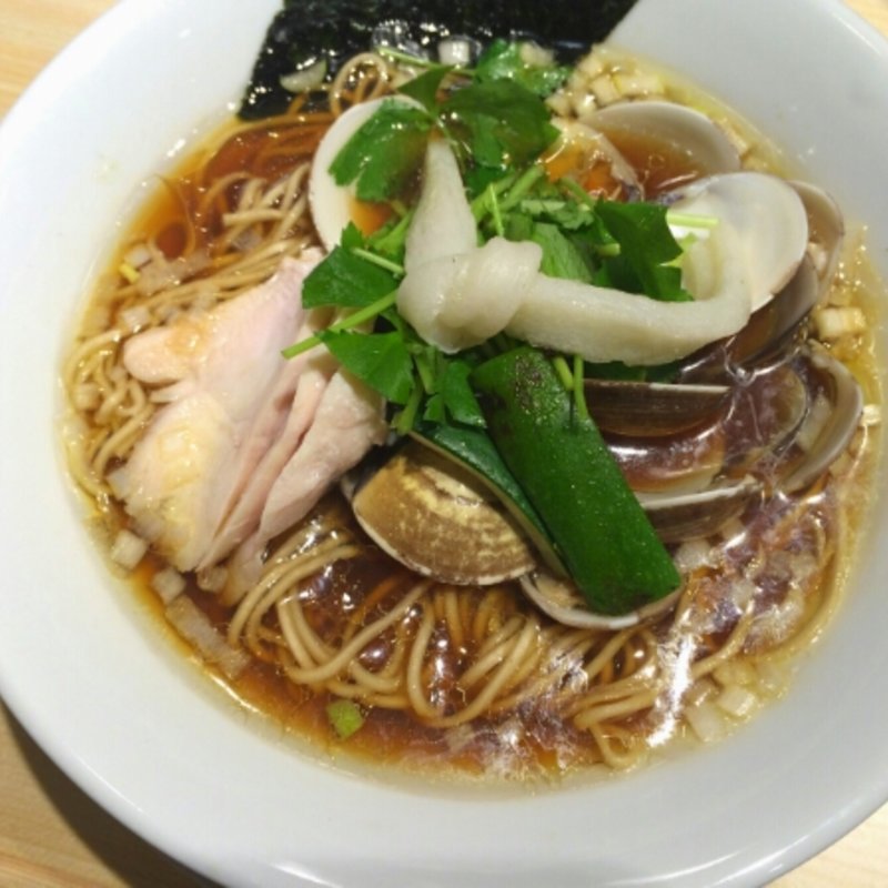 蛤　ＳＯＢＡ(むぎとオリーブ マーチエキュート神田万世橋店)