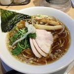 鶏・煮干・蛤のトリプル　ＳＯＢＡ(むぎとオリーブ マーチエキュート神田万世橋店)