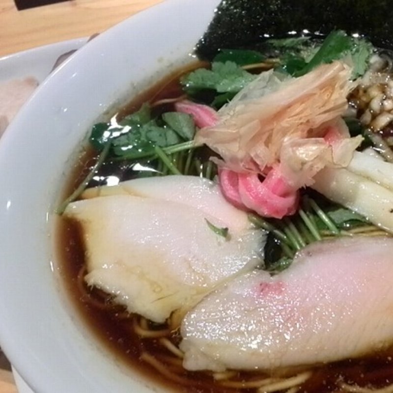 特製鶏SOBA(むぎとオリーブ 銀座店)