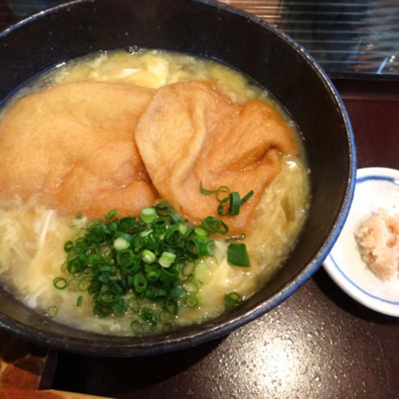 けいらんきつねうどん(むく )