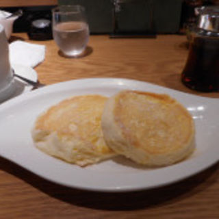 むさしの森珈琲特製ふわっとろっパンケーキ(むさしの森珈琲 六ッ川店)
