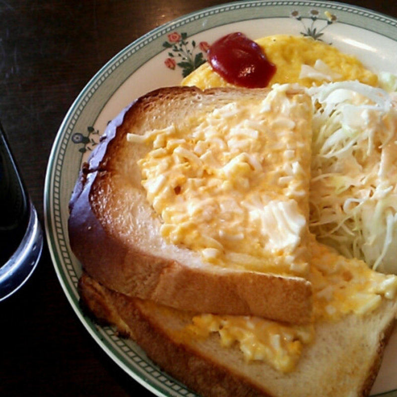 タマゴトーストモーニング(ムッシュ 新在家店 )