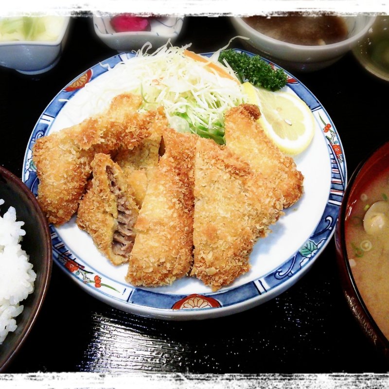 まぐろかつ定食(めしや )