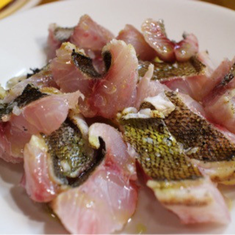 萩のイサキカルパッチョ(メゼババ )