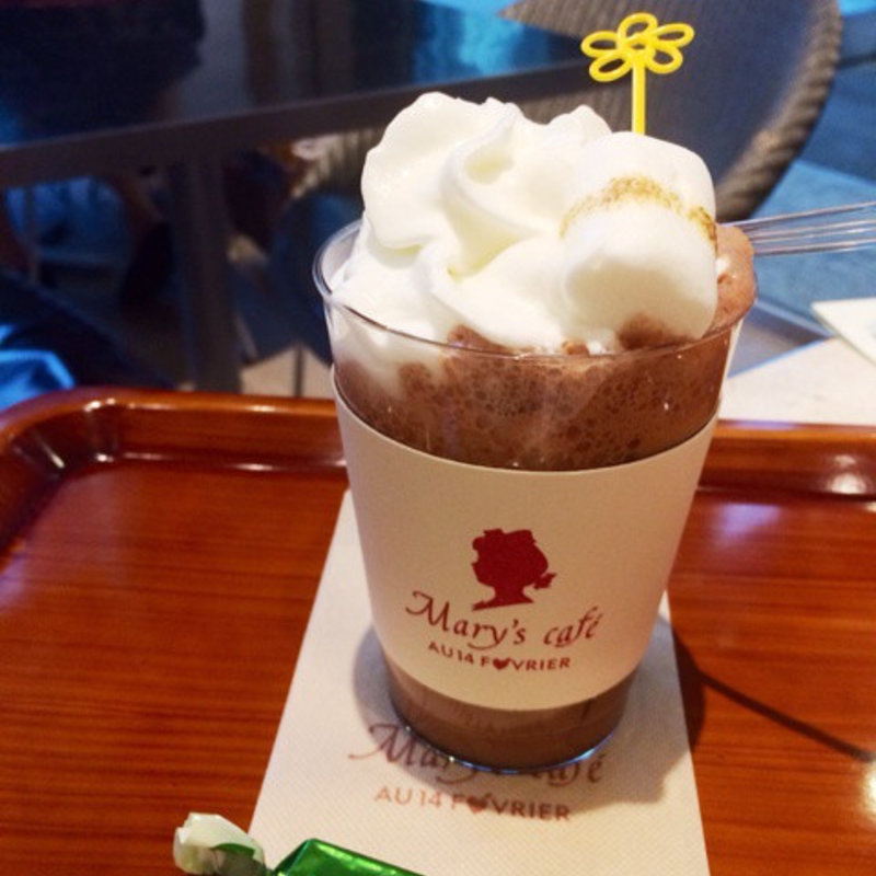ホットチョコレートドリンク(メリーズ カフェ )